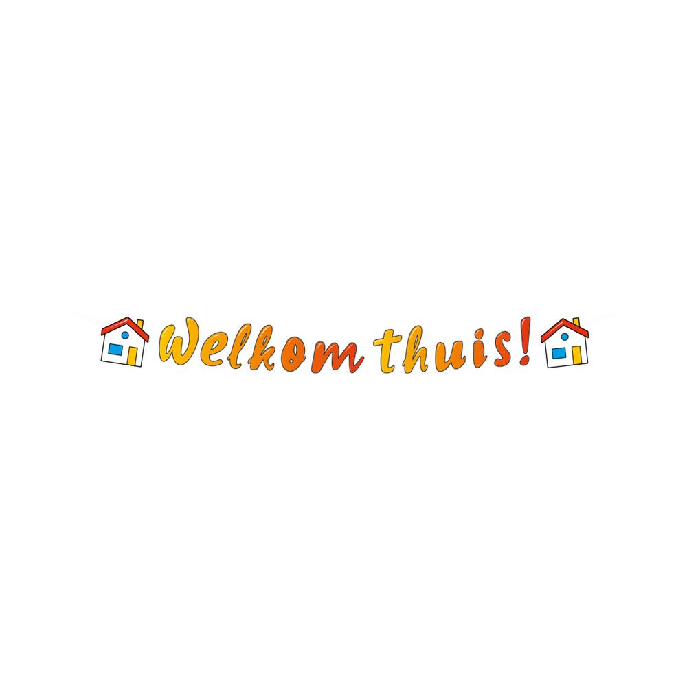 Letter banner - Welkom Thuis | Paperdreams