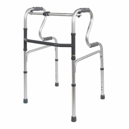Lichtgewicht looprek met sta-op functie | Hoogte 82 - 92 cm | Inklapbaar | Opvouwbaar | Aluminium | Aidapt | VP179A | ThuiszorgwinkelXL