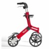 Lichtgewicht rollator Let's Go Out (Buitenkansje) | Kies uw kleur : Rood | TrustCare | TrustCare