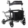 Lichtgewicht rollator Travel Eaze 2 (8 kg) | ExcelCare | Dubbel inklapbaar | Ebony Black | 24300700 | ExcelCare