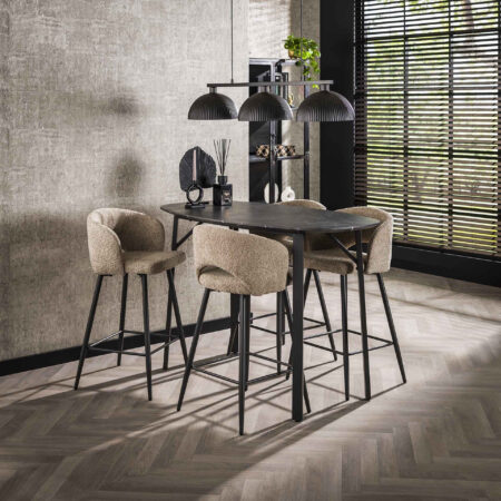 LifestyleFurn Deens Ovale Bartafel Debora Keramiek look
