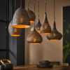 LifestyleFurn Hanglamp Astara 7-lamps