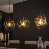 LifestyleFurn Hanglamp 'Brando' 3-lamps