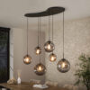 LifestyleFurn Hanglamp Noriko 6-lamps