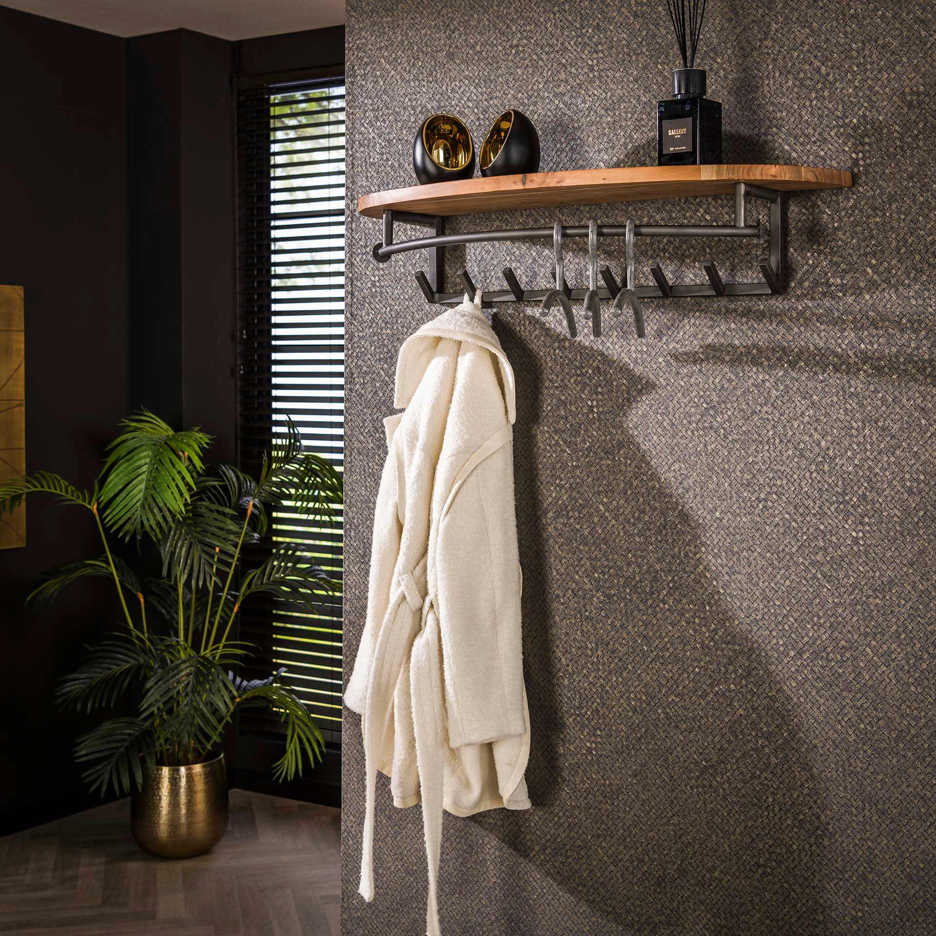 LifestyleFurn Kapstok Karia Acaciahout