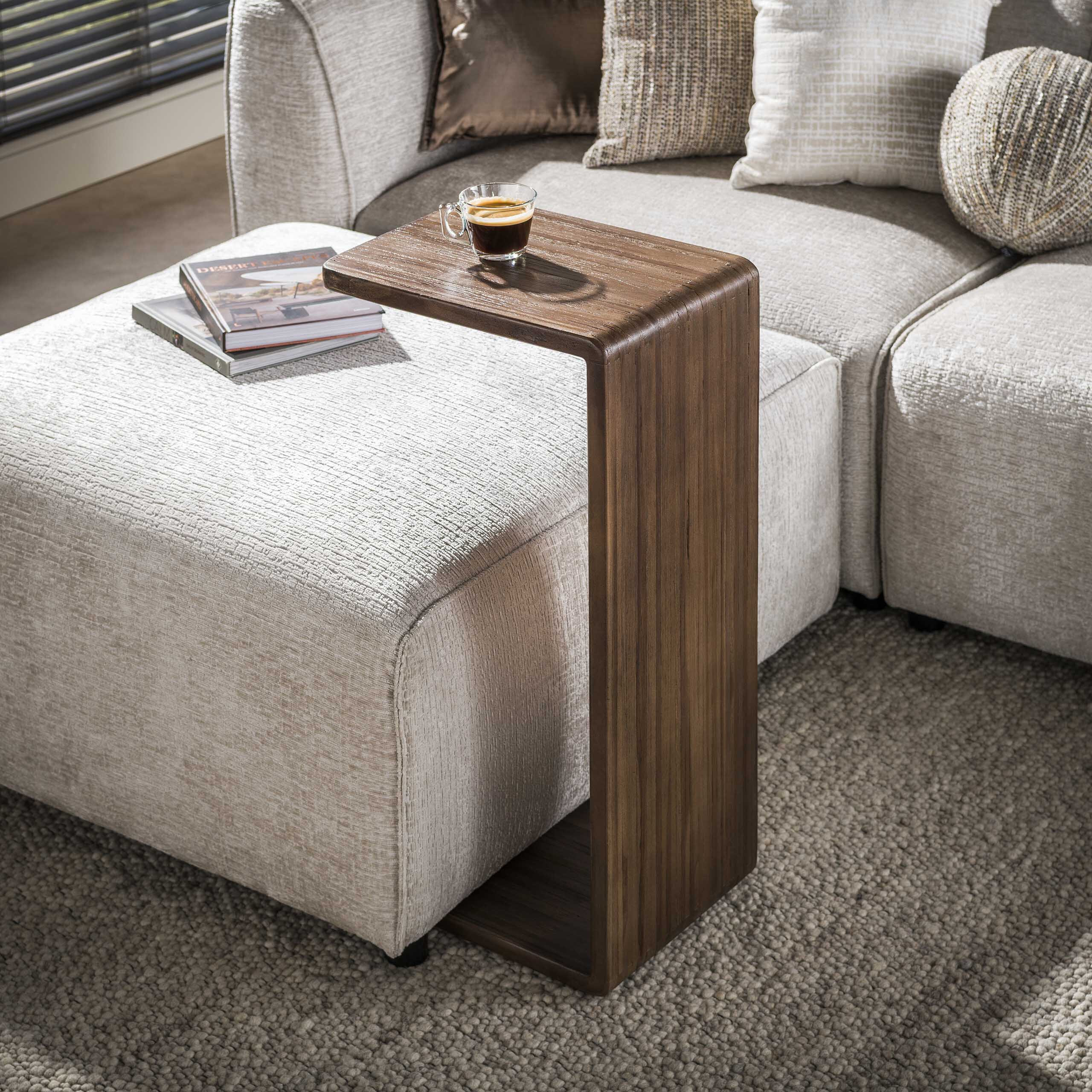 LifestyleFurn Laptoptafel Sadaf Teakhout