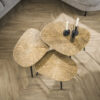 LifestyleFurn Organische Salontafel Katrell Ray Metal