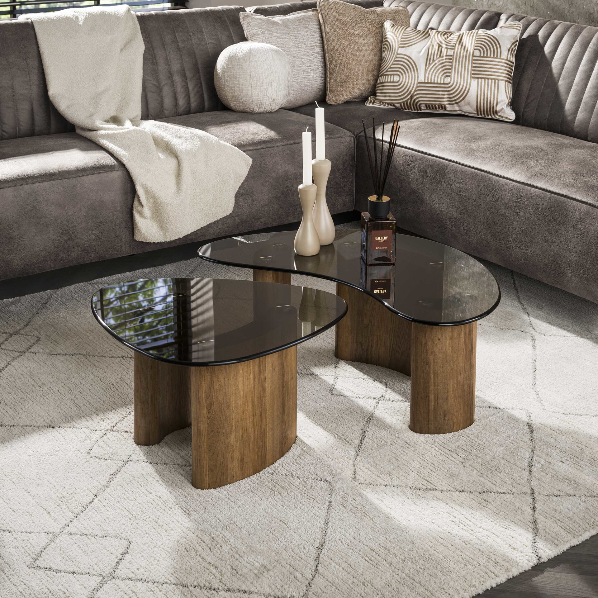 LifestyleFurn Organische Salontafel Kely