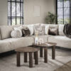 LifestyleFurn Organische Salontafel Sadaf Teakhout