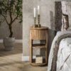 LifestyleFurn Rond Nachtkastje Sharmila Mangohout