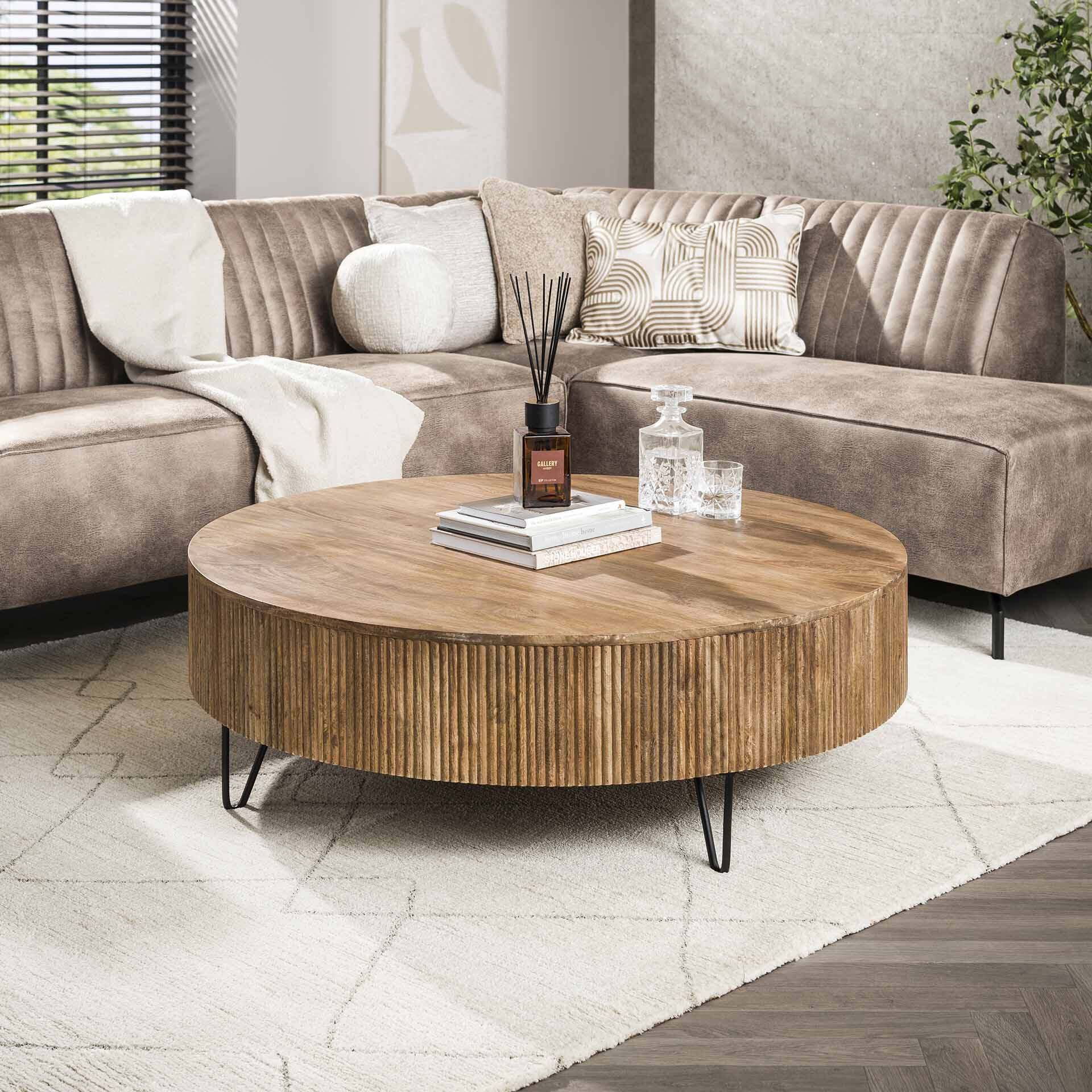 LifestyleFurn Ronde Salontafel Sharmila Mangohout