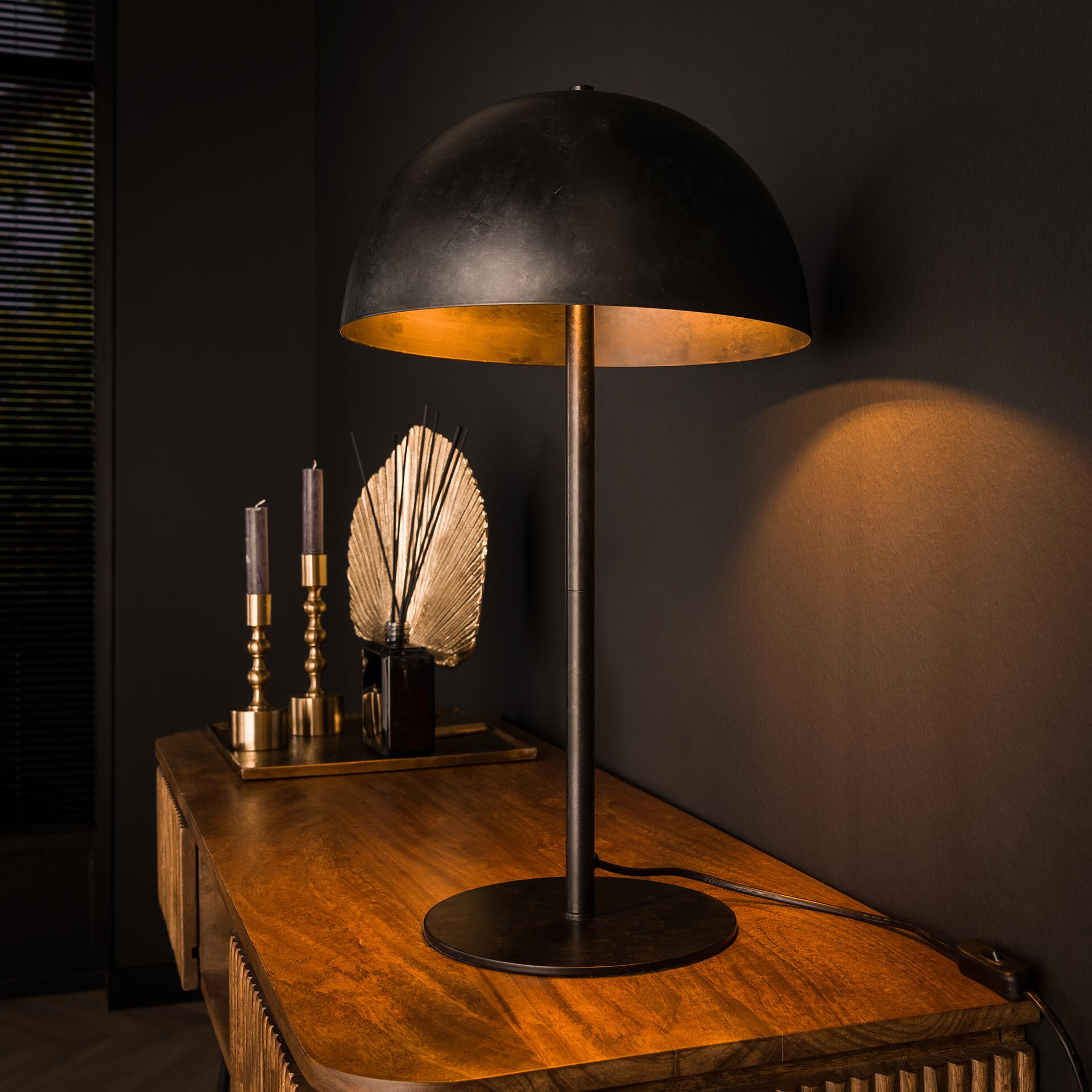 LifestyleFurn Tafellamp Favian Metaal