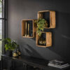 LifestyleFurn Wandplank Grover Acaciahout