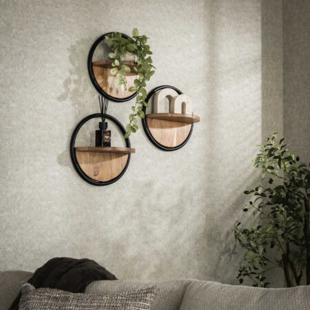 LifestyleFurn Wandplank Renée Acaciahout