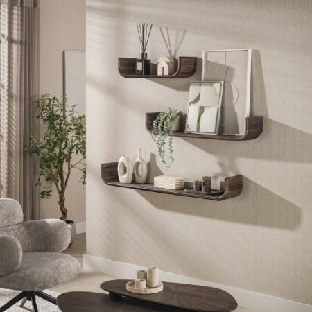LifestyleFurn Wandplank Sadaf Teakhout