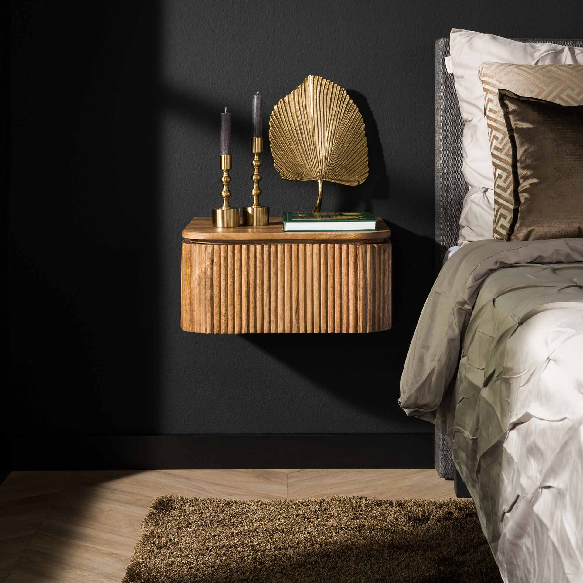 LifestyleFurn Zwevend Nachtkastje Sharmila Mangohout