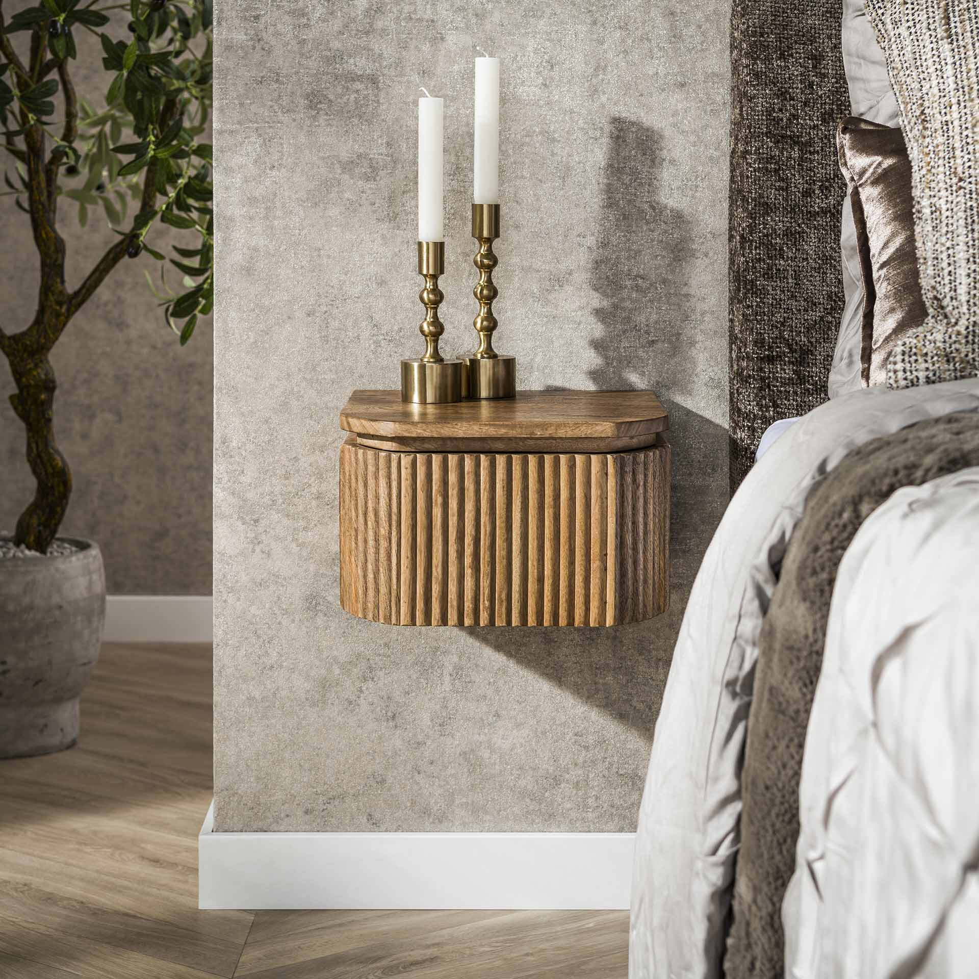 LifestyleFurn Zwevend Nachtkastje Sharmila XS