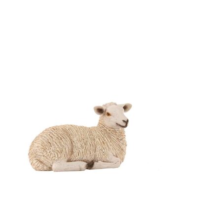 Liggend schaap 12x6x7cm | Gerkimex