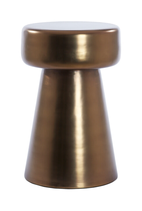 Light & Living Bijzettafel Dakwa 29cm - Brons - Rond | Light & Living