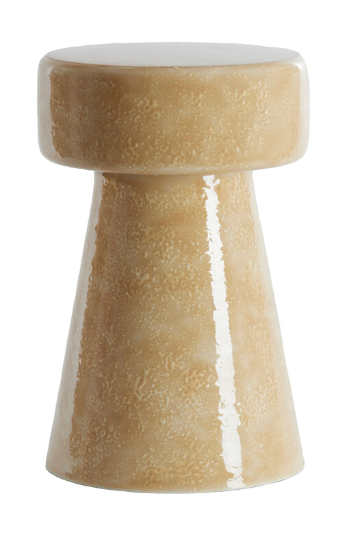 Light & Living Bijzettafel Dakwa 29cm - Zand - Rond | Light & Living