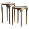Light & Living Bijzettafel 'Lapaz' Set van 2 stuks