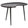 Light & Living Bijzettafel Lienz 67 x 49cm - Mat Zwart - Organisch | Light & Living