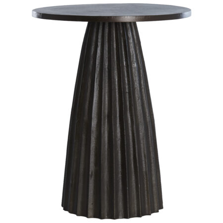 Light & Living Bijzettafel Veglia 40cm - Donkerbruin - Rond | Light & Living