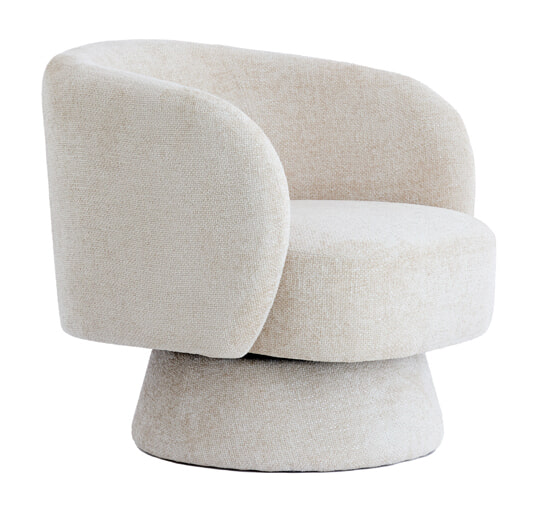 Light & Living Draaifauteuil Turda - Beige | Light & Living