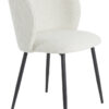 Light & Living Eetkamerstoel Elyna Bouclé - Lichtbeige | Light & Living