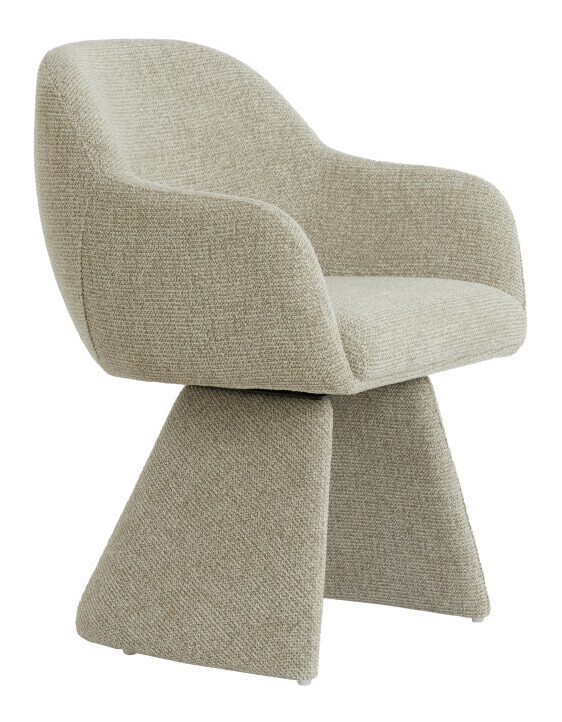 Light & Living Eetkamerstoel Ronan Geweven stof - Taupe | Light & Living