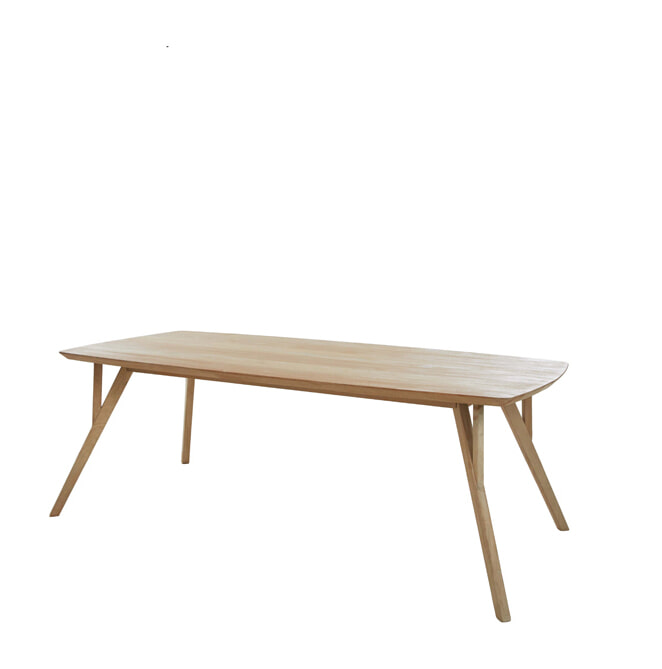 Light & Living Eettafel Quenza Mangohout