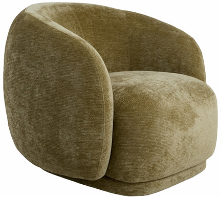 Light & Living Fauteuil Ovito Velvet - Groen | Light & Living
