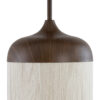 Light & Living Hanglamp Dania Houtlook en touw