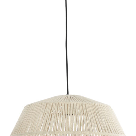 Light & Living Hanglamp Deya 40cm - Crème | Light & Living