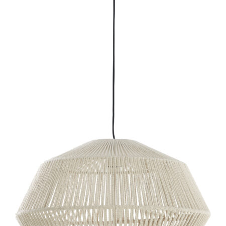 Light & Living Hanglamp Deya 49cm - Crème | Light & Living