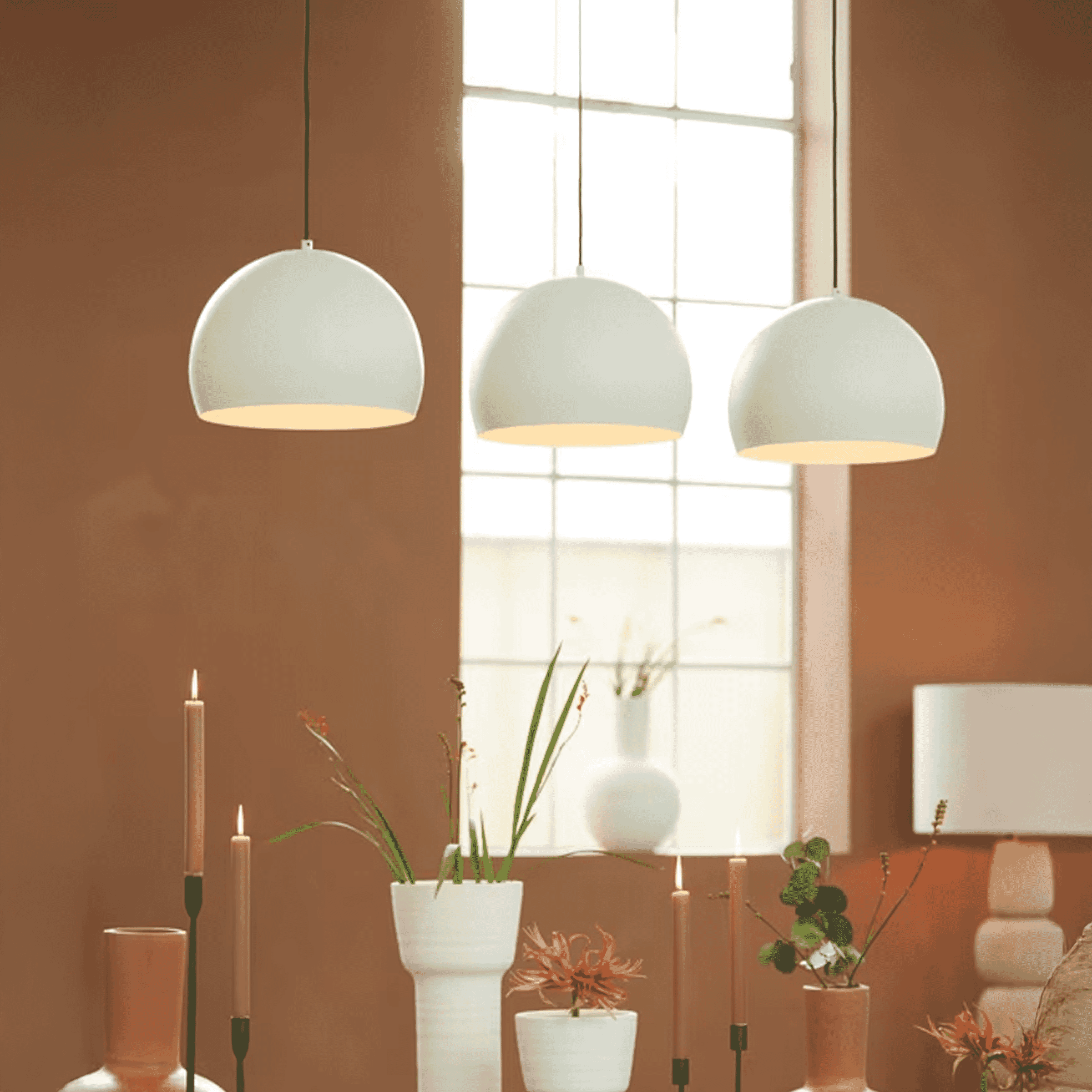 Light & Living Hanglamp Jaicey 3-lamps - Lichtgrijs | Light & Living