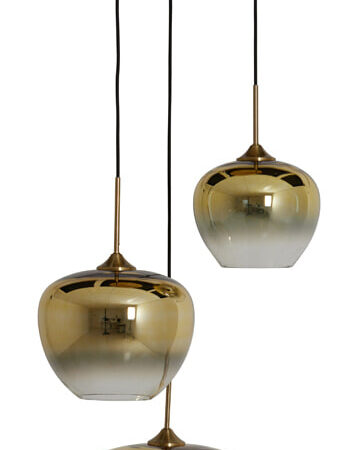 Light & Living Hanglamp Mayson 3-lamps - Goud | Light & Living