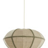 Light & Living Hanglamp Mirelys Ø61cm - Naturel/Olijfgroen - Rond | Light & Living