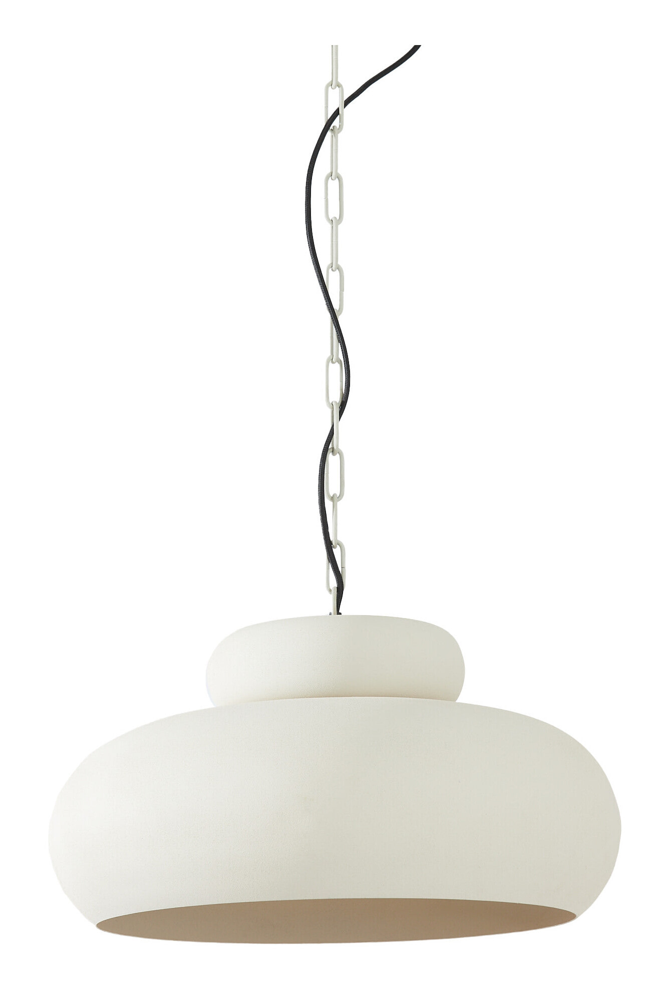 Light & Living Hanglamp Neiva Ø46cm - Mat Crème - Rond | Light & Living