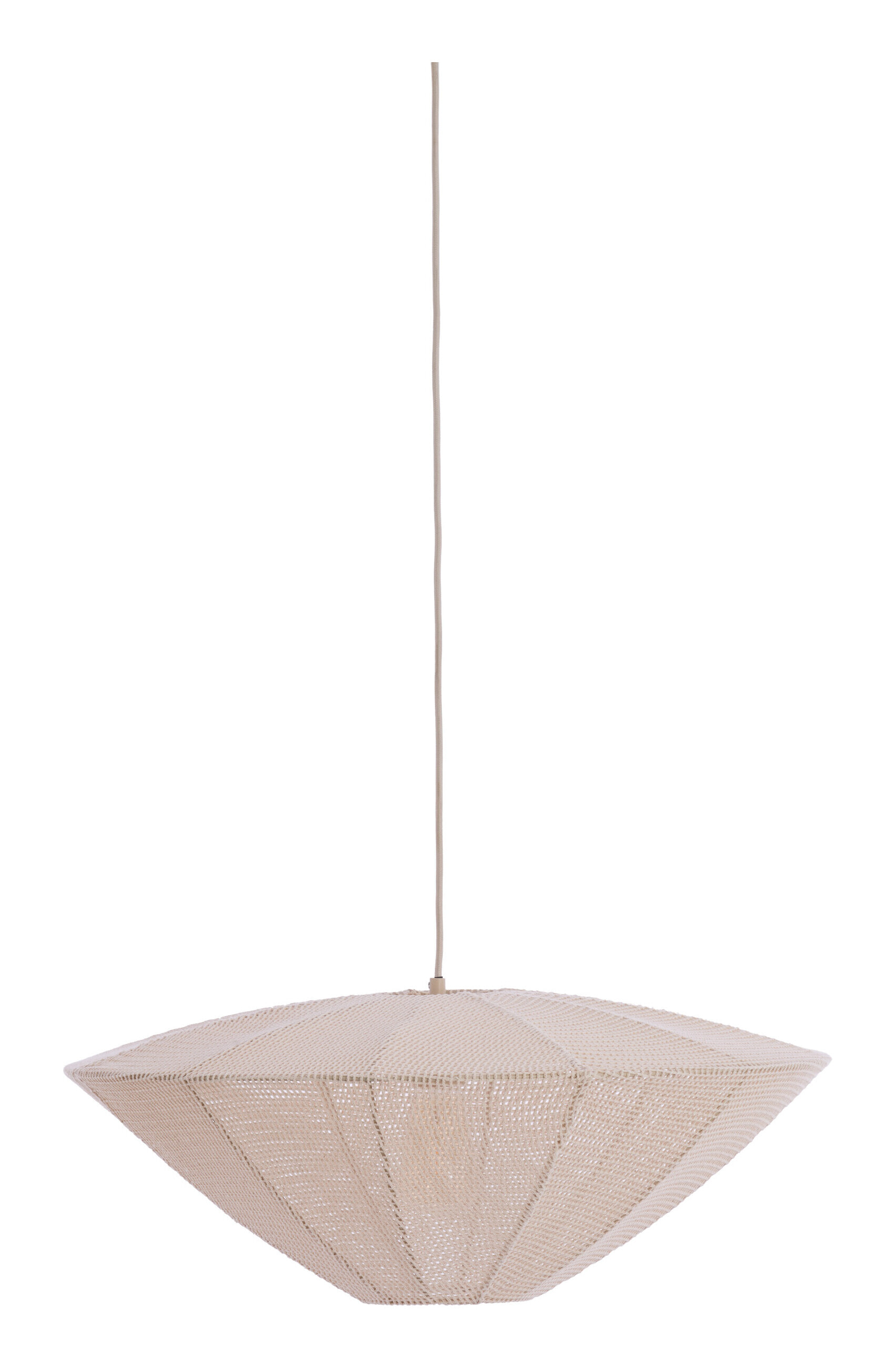 Light & Living Hanglamp Satilla Ø50cm - Crème - Rond | Light & Living
