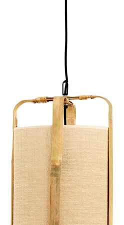 Light & Living Hanglamp Sendai Jute en Bamboe