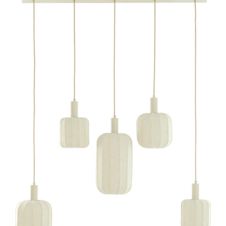 Light & Living Hanglamp Tufia 5-lamps