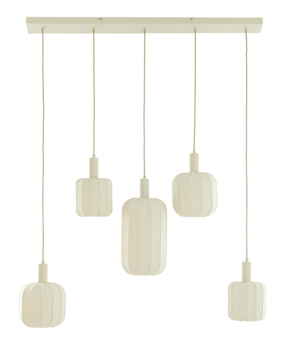 Light & Living Hanglamp Tufia 5-lamps