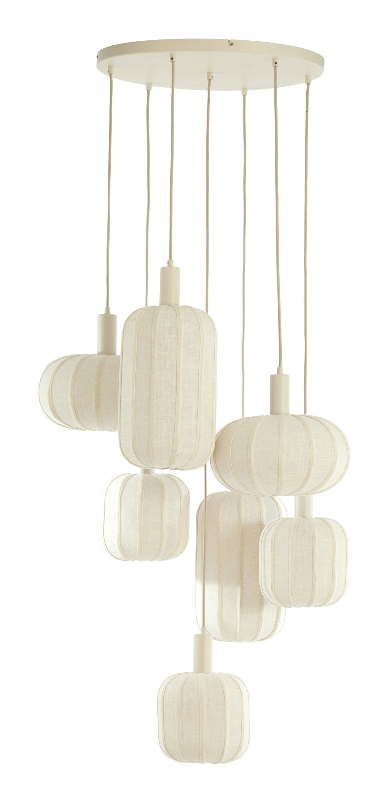 Light & Living Hanglamp Tufia 7-lamps