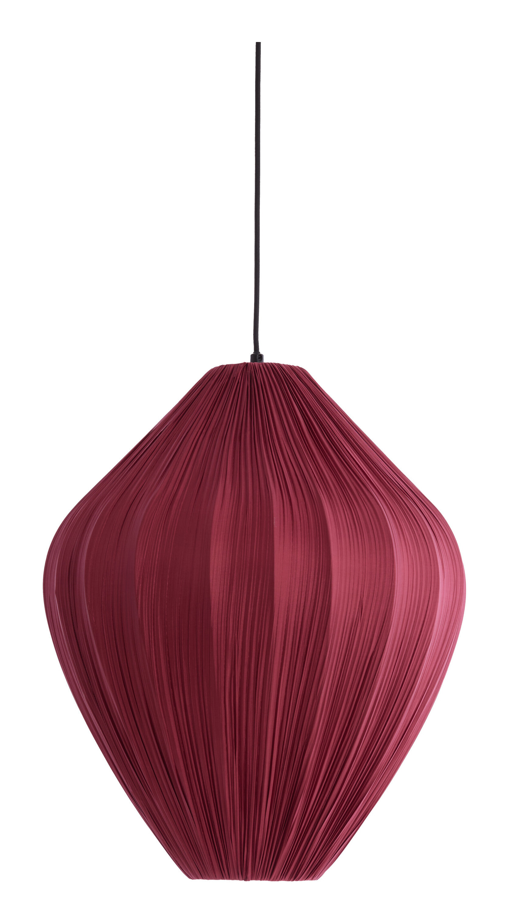 Light & Living Hanglamp Verita Ø47cm - Bordeaux - Organisch | Light & Living