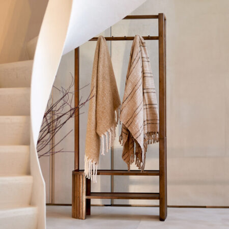 Light & Living Kledingrek / Staande Kapstok Gaios Acaciahout