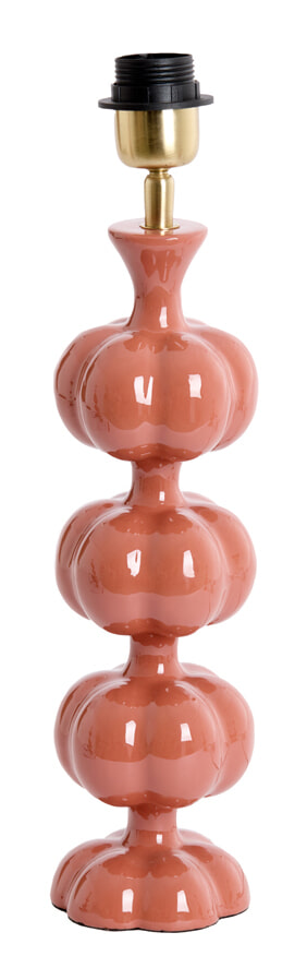 Light & Living Lampvoet Caldas 38cm - Terra (excl. kap) - Rond | Light & Living