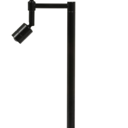 Light & Living Lampvoet Montana met LED - Mat Zwart (excl. kap) - Rond | Light & Living