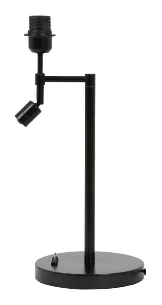 Light & Living Lampvoet Montana met LED - Mat Zwart (excl. kap) - Rond | Light & Living