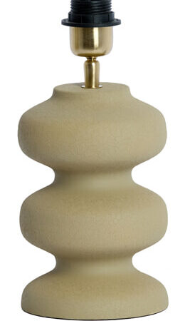 Light & Living Lampvoet Soroca 24cm - Mat Bruin/Grijs (excl. kap) - Rond | Light & Living
